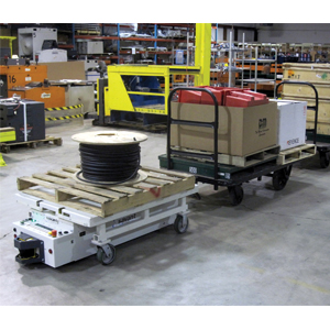 Afwijzen Schrijfmachine raken Line of low-profile automatic guided vehicles and carts - Material Handling  24/7