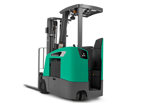 Series Of Electric Stand Up Counterbalanced Forklifts Material Handling 24 7